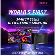 # MSI MPG 341CQR QD-OLED X36 Ultrawide Gaming Monitor 34" / 2K UWQHD / 360Hz / 0.03ms / HDR / HDMI &