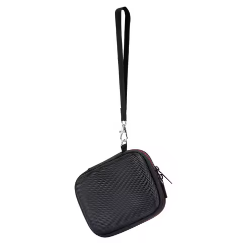 EVA Hard Drive Case Shockproof Protective Travel Case with Mesh Bag&Hand Strap for Samsung T7 Shield