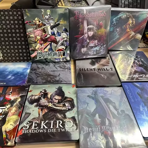 Premium Embossed Steelbook Collector's Edition with Exclusive Art (PS4/PS5/Xbox Compatible) - Game N