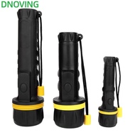 DNOVING LED Torches Super Bright 3LED/7LED/1W Rubber Spotlight