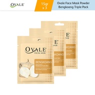 F86 Multipack Ovale Face Mask Jicama Powder contains 3