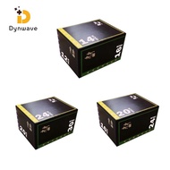 Dynwave 3 in 1 Plyometric Jumping Box Plyometric Agility for Gym Fitness Home Strength Training