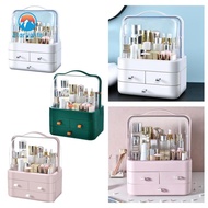 [ Desk Organizer with Drawer Makeup Storage Organizer Storage Drawers Makeup Holder Cosmetic Organizer for Desk