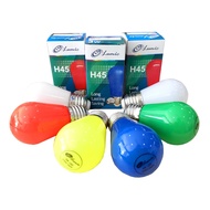 LUMIC H45 3W E27 LED COLOUR BULB (R/Y/B/G/WW/WH)