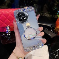 Oppo Ace2 pro Luxury Diamond Waterproof Sand Bottle Stand Mobile Phone Case Womens Style Creative Fa