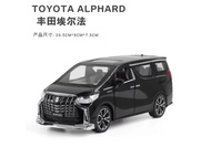 Diecast Chezhi 1 24 1 24 Mobil Toyota Alphard New Reborn Mainan Anak