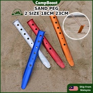 CampBoost Sand Peg Camping Peg Nail Tent Peg Set Pancang Khemah Paku Khemah Camping Tent Pegs Stakes