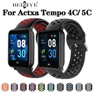 Silicone Watch Band For Actxa Tempo 4C Smart Watch Strap Sport Replacement Strap For Actxa Tempo 5C 
