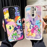 N-32 Rainbow Horse Soft Casing for OPPO A5 A9 2020 F11 Pro Reno 2F 2Z