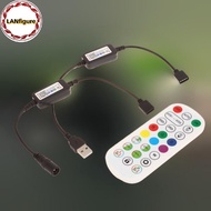 LANfigure 1 Set RGB Colorful LED Light Strip Connector For APP Control DC USB 5V-24V Music Colorful 