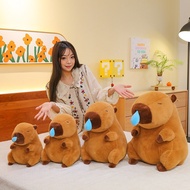 JOJOY Ready Stock Snivel Capybara Plush Toy Snot Capybara Doll Doll Ugly Cute Doll Birthday Gift for