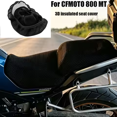 800 mt 800mt Breathable Airflow Cushion Waterproof Sunproof Saddle For CFMoto 800MT 800 MT 3D Mesh M