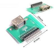 HDMI 19Pin Test Socket Adapter Board Jack HDMI 19 Pin PCB Transfer Board Converter IC Socket