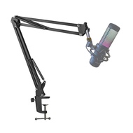 Boom Arm For Hyperx Quadcast Microphone Adjustable Suspension Mic Cantilever Bracket 3/8 interface o