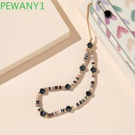 PEWANY1 Mobile Phone Lanyard For Mobile Phone Case Handmade Mobile Phone Chain Acrylic Bead Mobile P