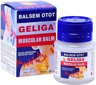 40 Gram Big Geliga Balsem Otot Muscular Balm with Repeated Heat