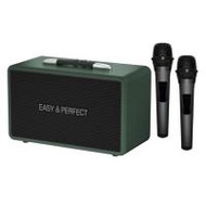 EASY&PERFECT ลำโพงบลูทูธ 4205 PLUS พร้อมไมโครโฟนไร้สาย 2 ตัว (343823-721602010)