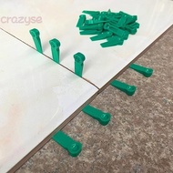 【CRAZYSPE】Tile Spacers Clips Flooring Plastic Positioning Spacers Tiling Durable