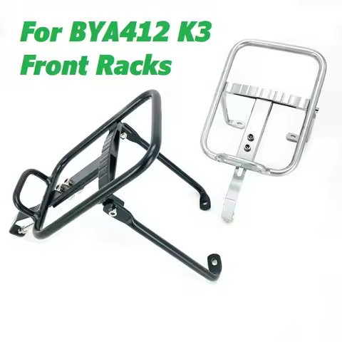 Litepro 14 inch Folding Bike Front Luggage Carrier Aluminum Alloy Front Cargo Racks For Dahon Bya412