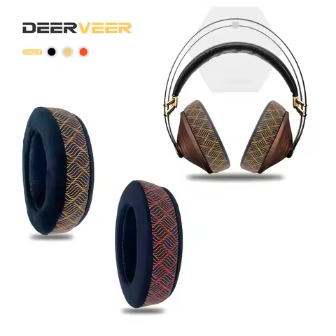 DEERVEER Replacement Ear Pad For Meze 99 classics Headphones Thicken Memory Foam Cushions