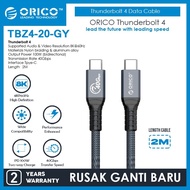 ORICO Thunderbolt 4 TBZ4-20 Data Cable 40Gbps 8K 100W PD Fast Charging Original2M