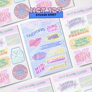 NCT 127 Sticker Sheet