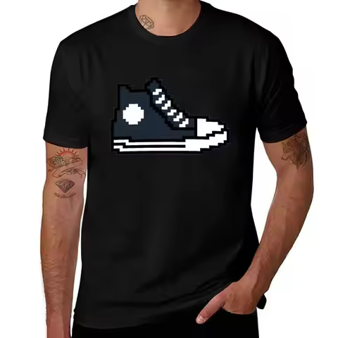 Fast and furious 8 bit shoe Ludacris / Tej Parker T-Shirt man t shirt cotton man graphic t shirt T-S