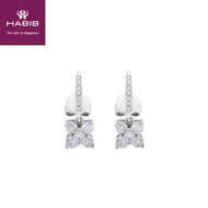 HABIB Tensu Diamond Earring 750/18K White Gold