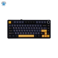 AULA F75  75% Gasket Wireless Mechanical Keyboard Thunder Black Reaper Switch