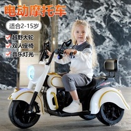 ‍🚢Children's Electric Motorcycle Male and Female Children Can Sit Adult with Baby Tricycle Double Rechargeable Toy Paren