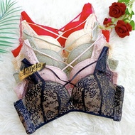 WOMEN'S FASHION BRA WIRELESS CUP AB/ IMPORTED BH SIZE 32-38