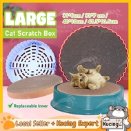 KUCINGJER MALAYSIA REFILL BESAR 40cm Cat Scratcher Board Cat Toy Tree Tree Cat Gorches Papan Cakar Kucing Gores Papan Percuma Catnip