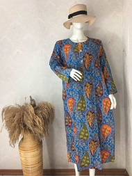 Longdress Wanita KUB Lengan Panjang | LD 20 LABEL BIRU LD 19 KU | Kencana Ungu Busui Friendly Max. B