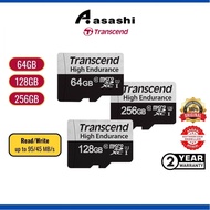 Transcend USD350V High Endurance 64GB / 128GB / 256G UHS-I U1 Class10 MicroSDXC Card