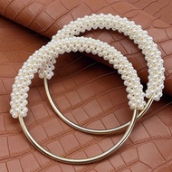 [Jack & Nina] Pearl Handbag Bag Accessories DIY Woven Bag Handle Ring Bucket Bag Moon Bag Wrist Acce
