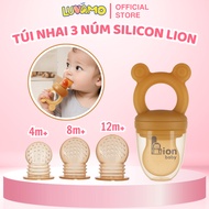 Luvamo premium safe 3-nib silicone Baby chewing bag