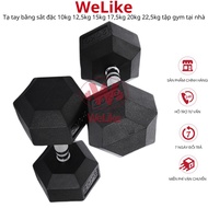 Welike dumbbells gym dumbbells for home fitness 10kg 12.5kg 15kg 0.5kg 20kg 2.5kg made of high quali