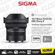 Sigma 10-18mm F2.8 DC DN Contemporary Lens Sony E , FUJIFILM X & Canon RF Mount