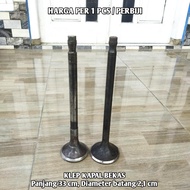klep kapal bekas nempel magnet baja berkualitas panjang 33 cm bahan pembuatan bilah