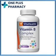 Vitahealth Vitamin B Complex 100's [EXP 11/2026]