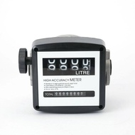 4 Digital Flow Meter Gasoline Fuel Petrol Oil Fm-120 Mechanical Fuel Flow Meter