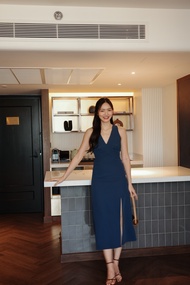 MIST OF RAIN - Jane Bridesmaid Dress สีเหลือง สีกรม สีเบจ สีเขียวทวีต (สีจริงดูได้ใน IG story ร้าน)