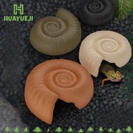 YUEJI Hideouts Shelter, Aquarium Landscape Decoration Ammonite Shape Reptile Hidden Cave, Decoration