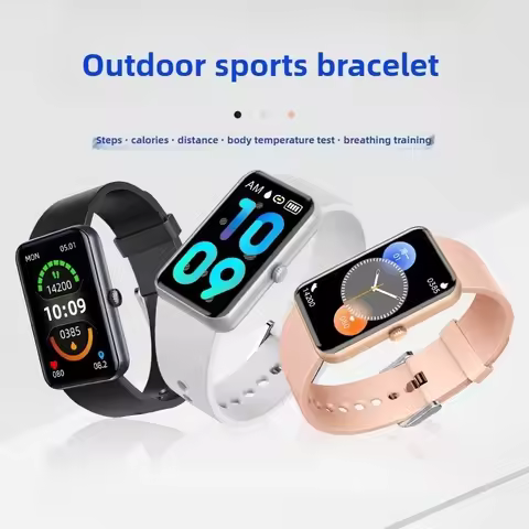 Multi functional health and sleep control electronic watch, IP68 waterproof fitness tracker, 10 exer