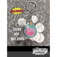¤Axie Infinity SLP Keychain (Silver Plated Metal)