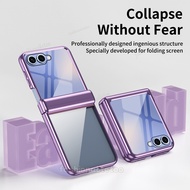 Solid color Simple Phone Case For Samsung Galaxy Z Flip 7 FE 7FE Flip7 FE Flip7FE ZFlip7 FE ZFlip7FE