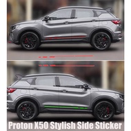 PROTON X50 Stylish Side Sticker X50 Accessories 2 Pieces