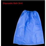 5pcs/bag Beauty salon steaming skirt bath skirt disposable non-woven bath skirt tube top bathrobe sp
