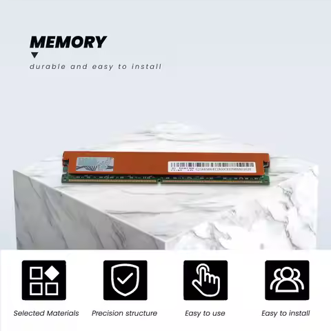 T35C DDR2 2GB RAM Memory PC2 6400 800Mhz 2RX8 1.9V Desktop Memory for PC Desktop Computer