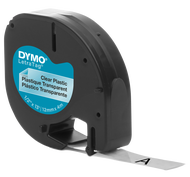 [GWP] DYMO TAPE LETRATAG PLASTIC 12MM X 4M (RANDOM COLOR)